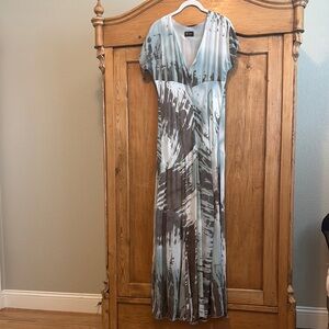 Biya / Johnny Was silk maxi dress NWT